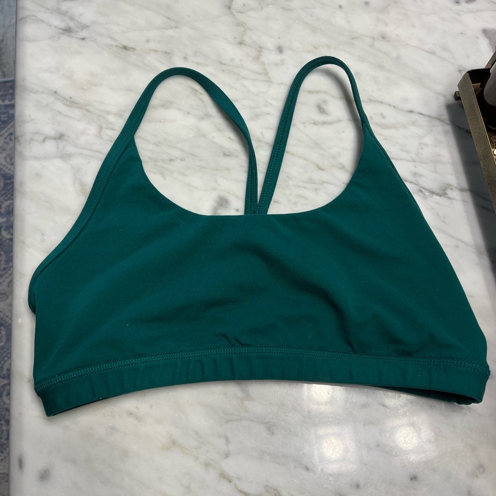Fleo Deep Teal Sports Bra